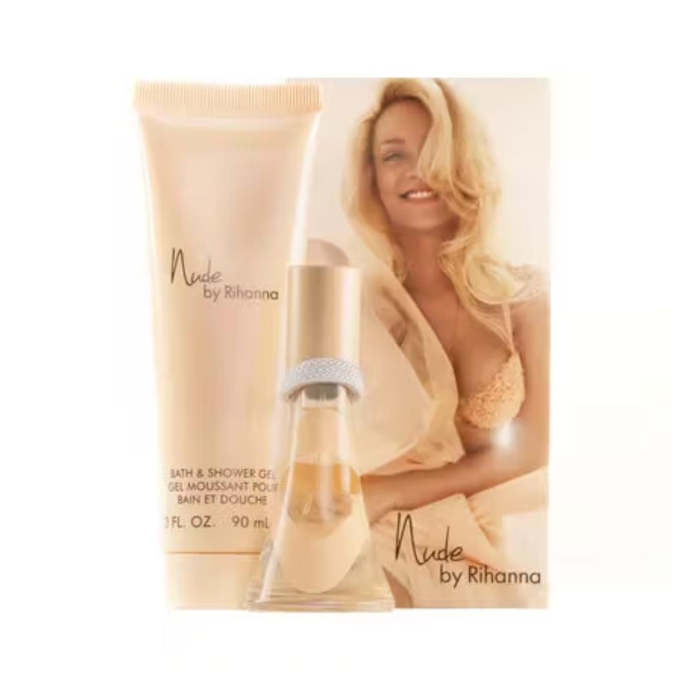 Rihanna Nude Giftset EDT 15ml + 90ml Bath + Shower Gel