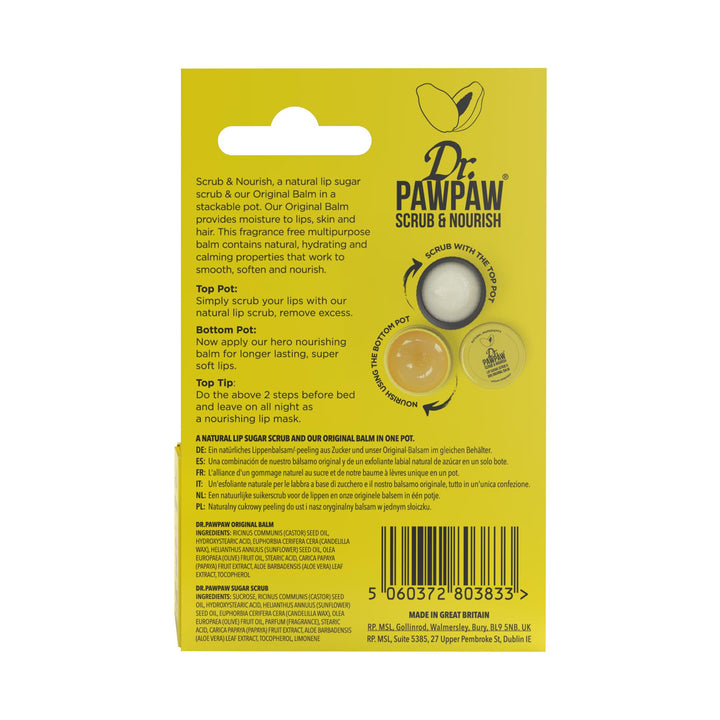 Dr Paw Paw Scrub and Nourish Balm