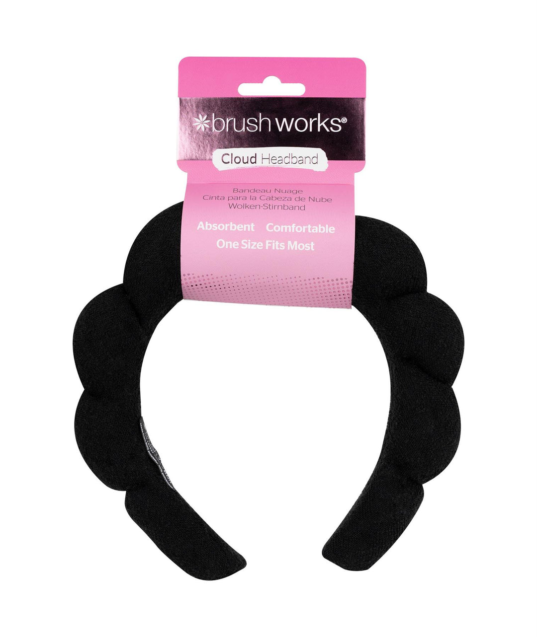 Brushworks Cloud Headband - Black