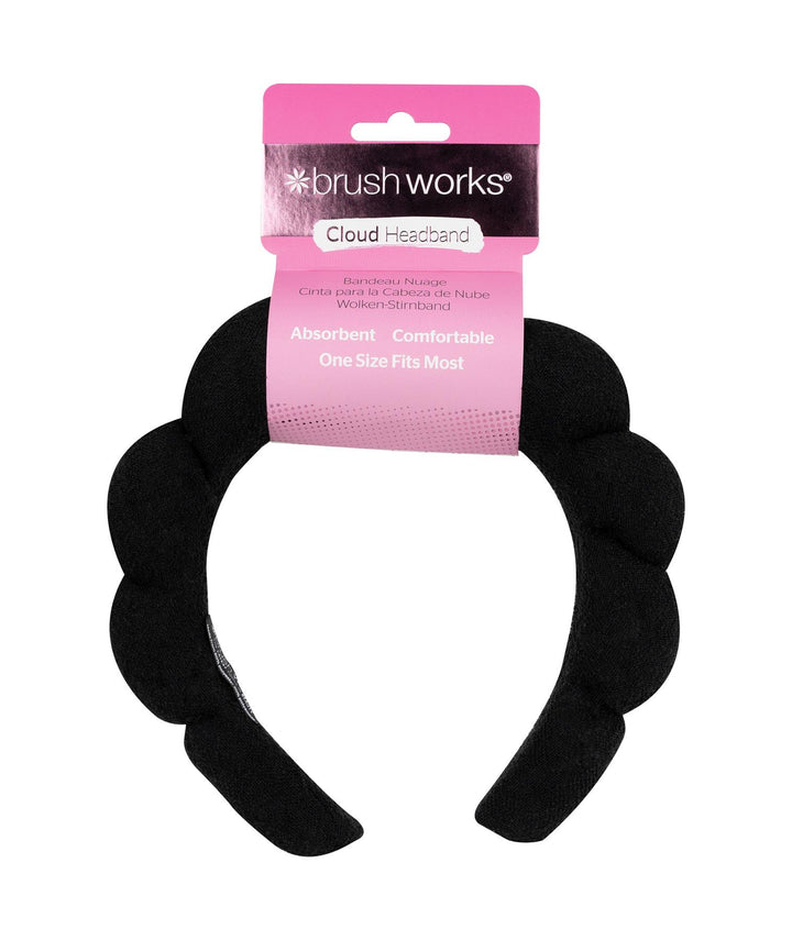 Brushworks Cloud Headband - Black