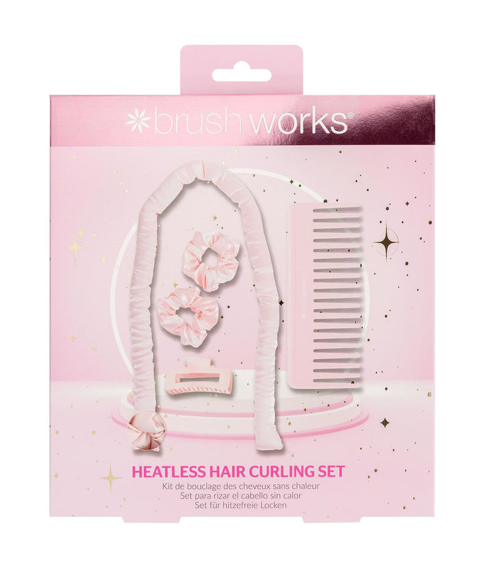 Brushworks Heatless Hair Curling Set