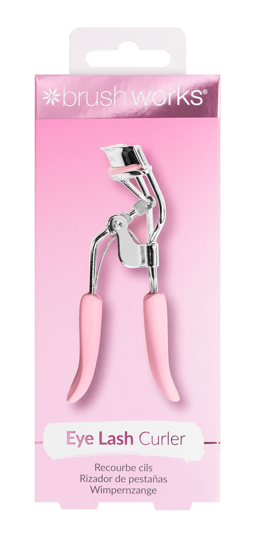 Brushworks Eyelash Curler - Pink