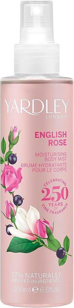 YARDLEY ENGLISH ROSE FRAGRANCE MIST 200ML