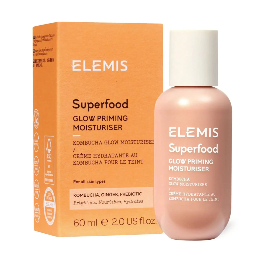 Elemis Superfood Glow Priming Moisturiser 60 ml – Radiant Skin, Instantly