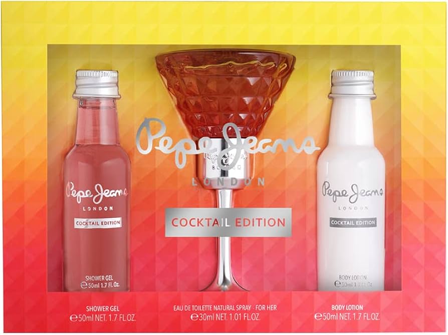 Pepe Jeans For Her Cocktail Eau De Parfum 30ml Gift Set