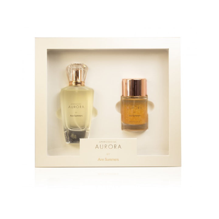 ANN SUMMERS Aurora Eau de Parfum 75ml & Shimmer Body Oil 50ml Gift Set