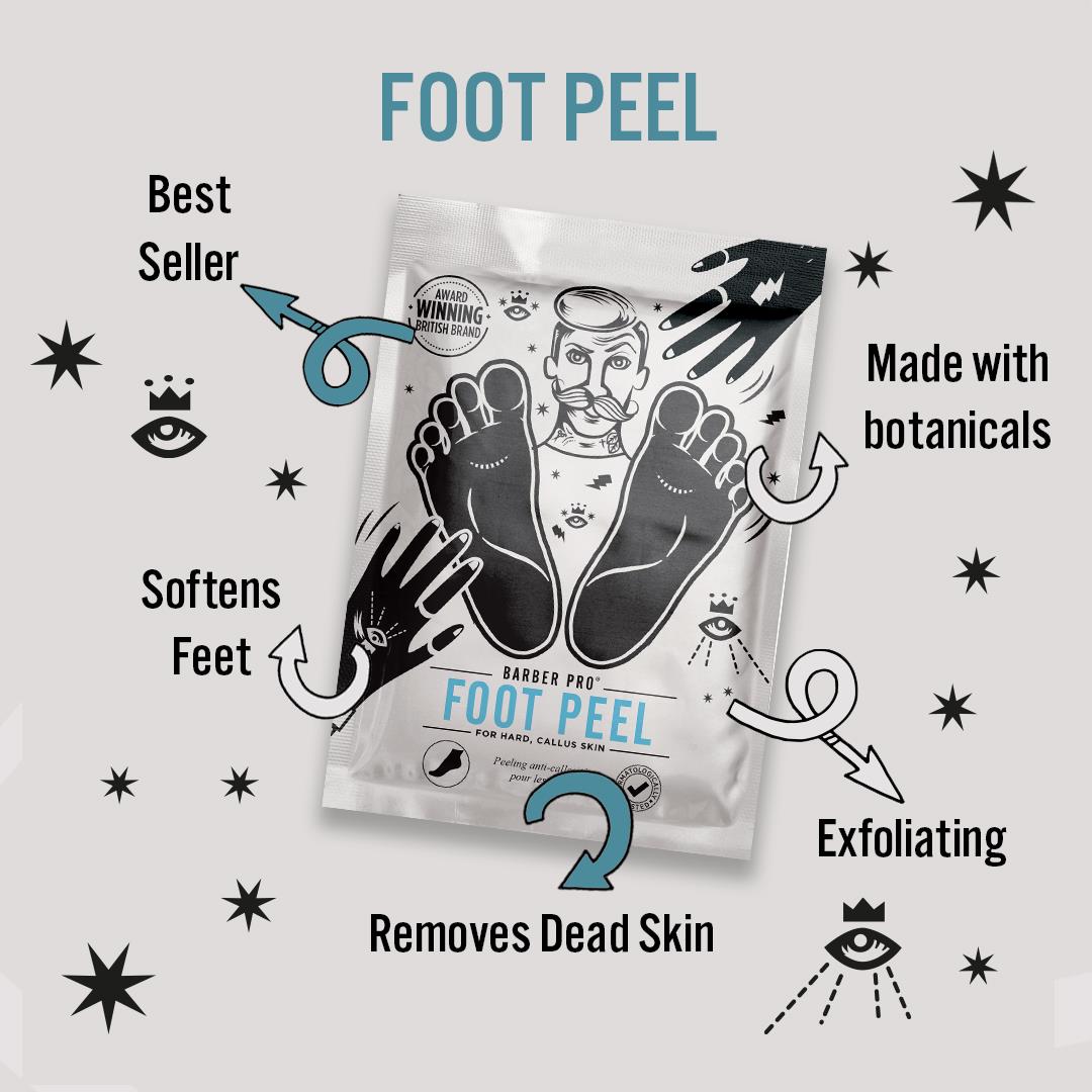 Barber Pro Foot Peel Mask