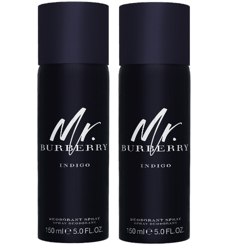 BUY 2 x MR BURBERRY INDIGO DEODORANT SPRAY 150ML