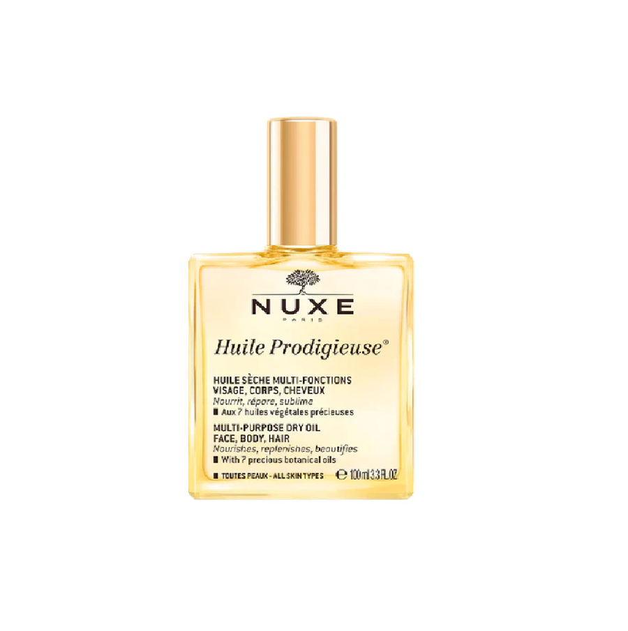 Nuxe Huile Prodigieuse Multi-Purpose Dry Oil for Body, Face & Hair 100ml