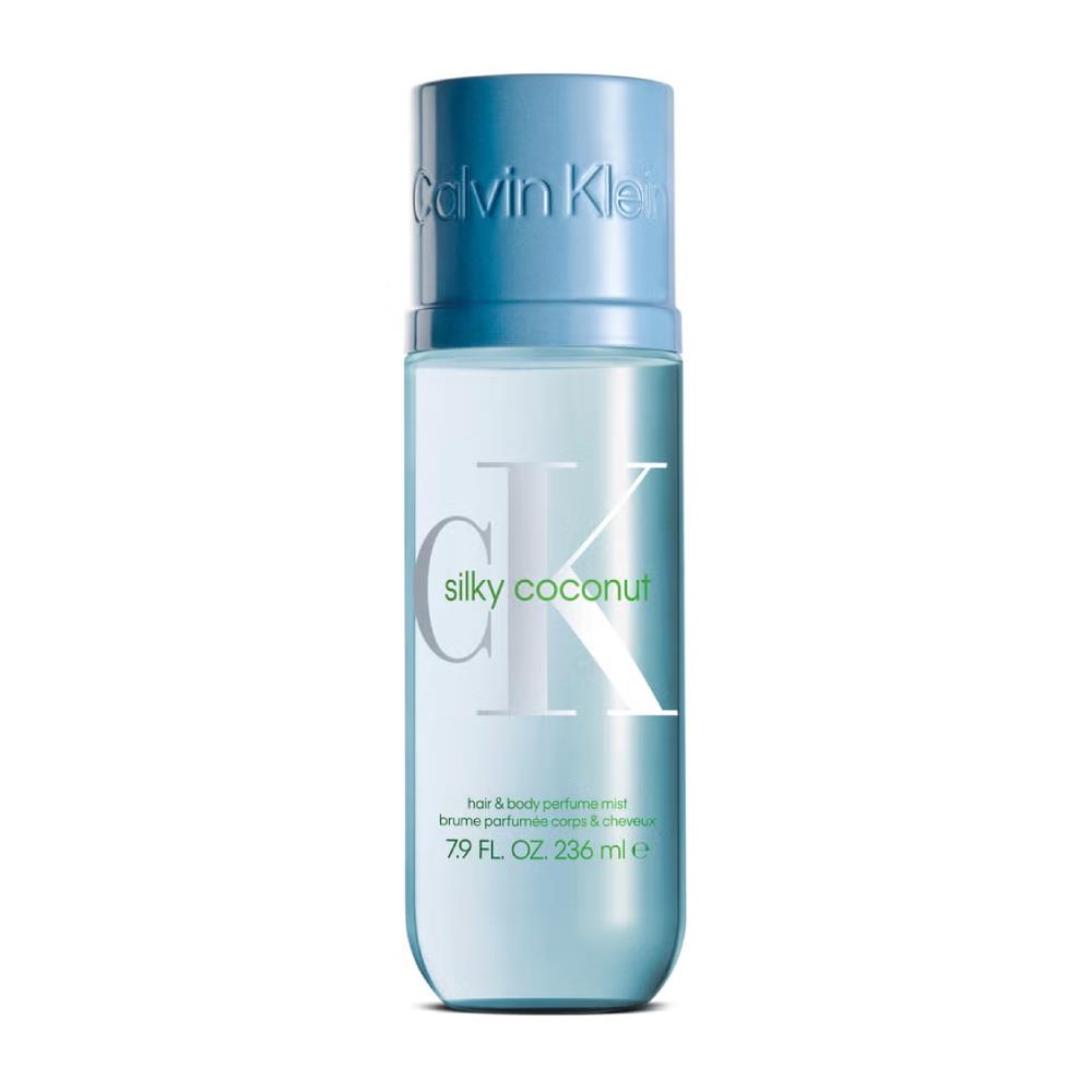 Calvin Klein CK Silky Coconut Hair & Body Mist 236 ml – Unisex Tropical Coconut & Pineapple Scent
