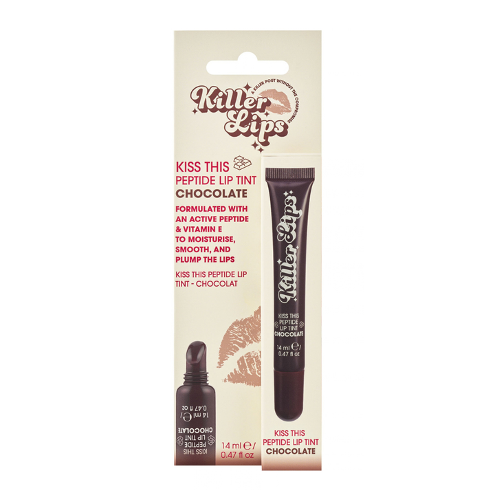 Killer Lips Kiss This Peptide Lip Tint - Chocolate