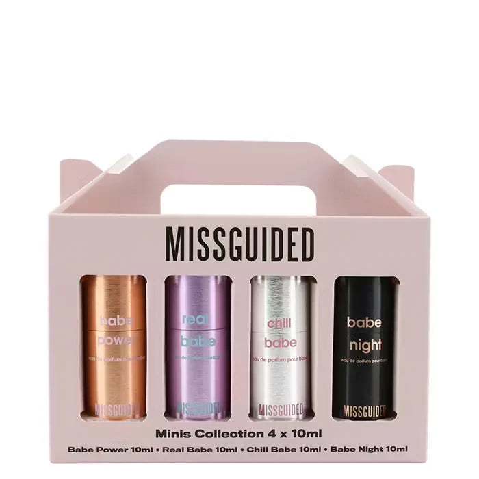 Missguided Babe 4 X 10ml Eau De Parfum Fragrance Bundle Gift Set