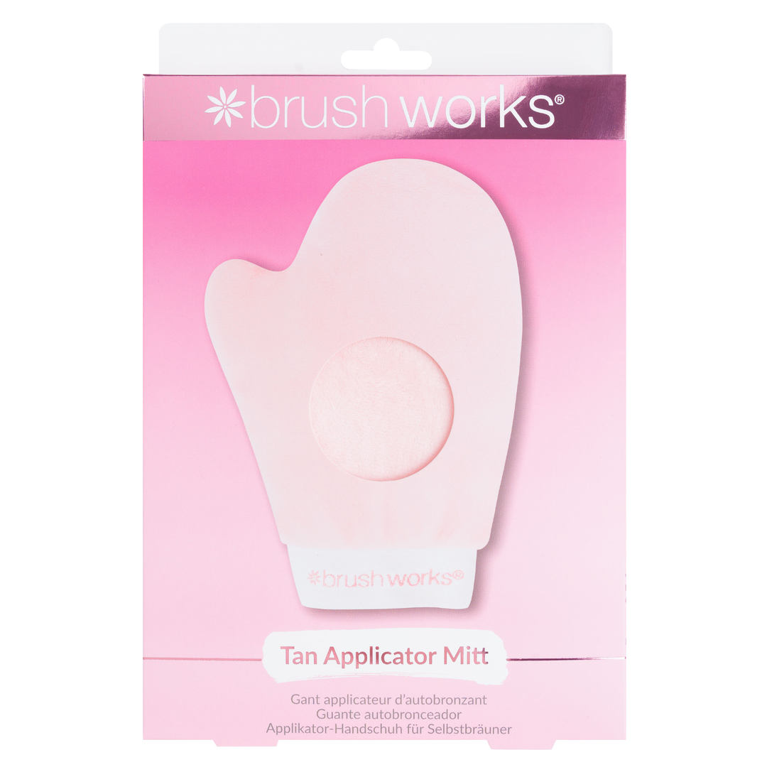 Brushworks Tan Aplicator Mitt