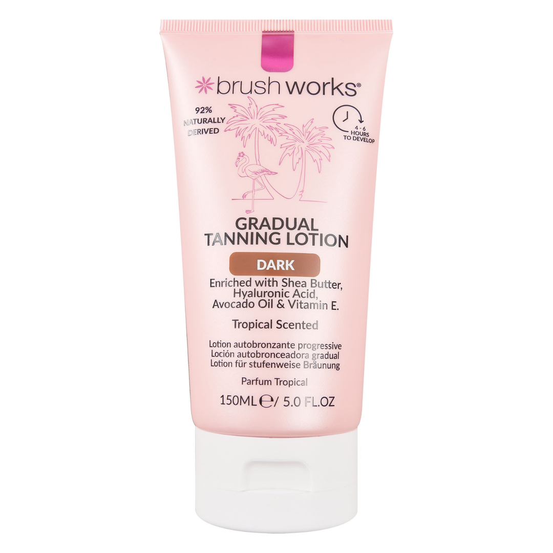 Brushworks Gradual Tanning Lotion Dark