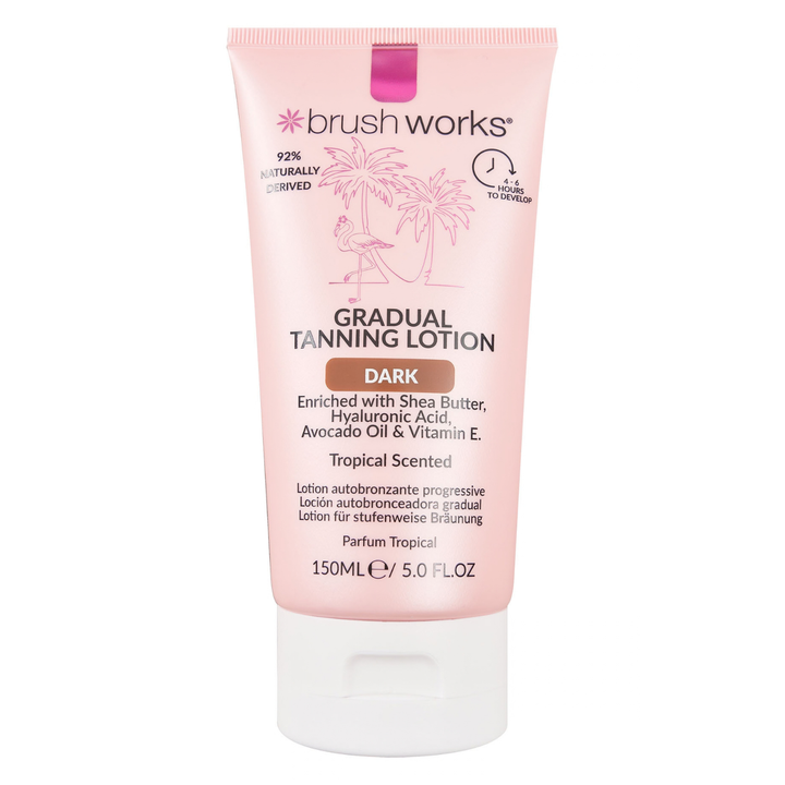 Brushworks Gradual Tanning Lotion Dark
