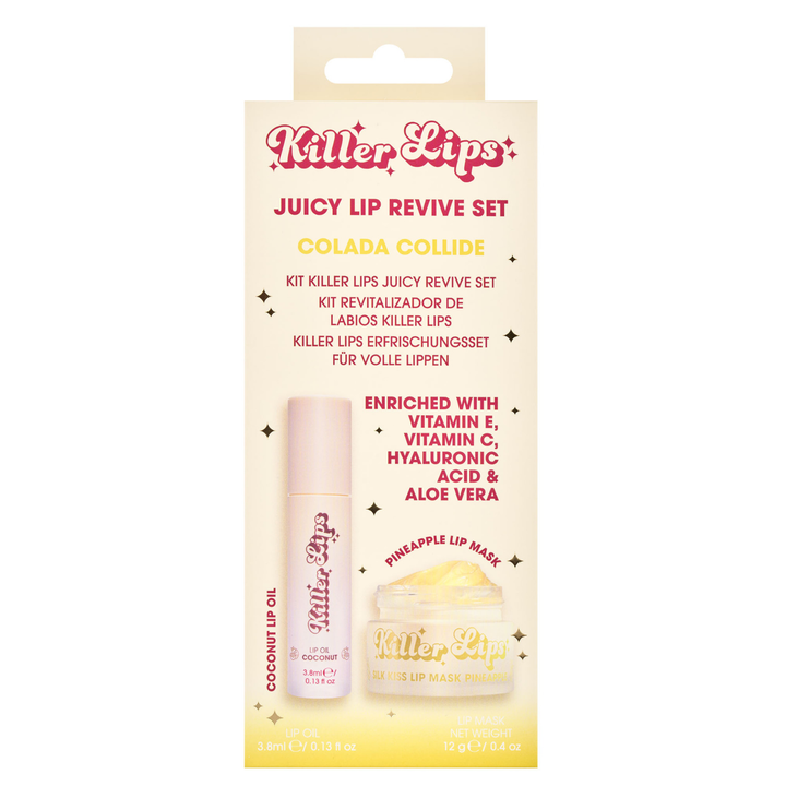 Killer Lips Prep & Peptide Rescue Set - Colada Collide