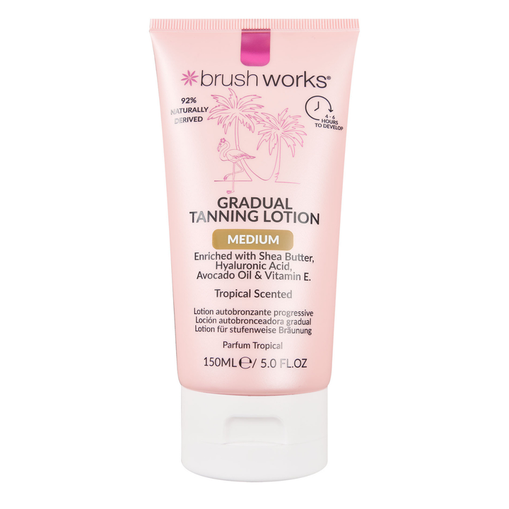 Brushworks Gradual Tanning Lotion Medium