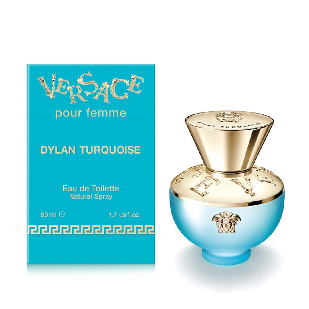 Versace Dylan Turquoise Eau de Toilette 50ml – Fresh, Bright & Modern Women’s Fragrance