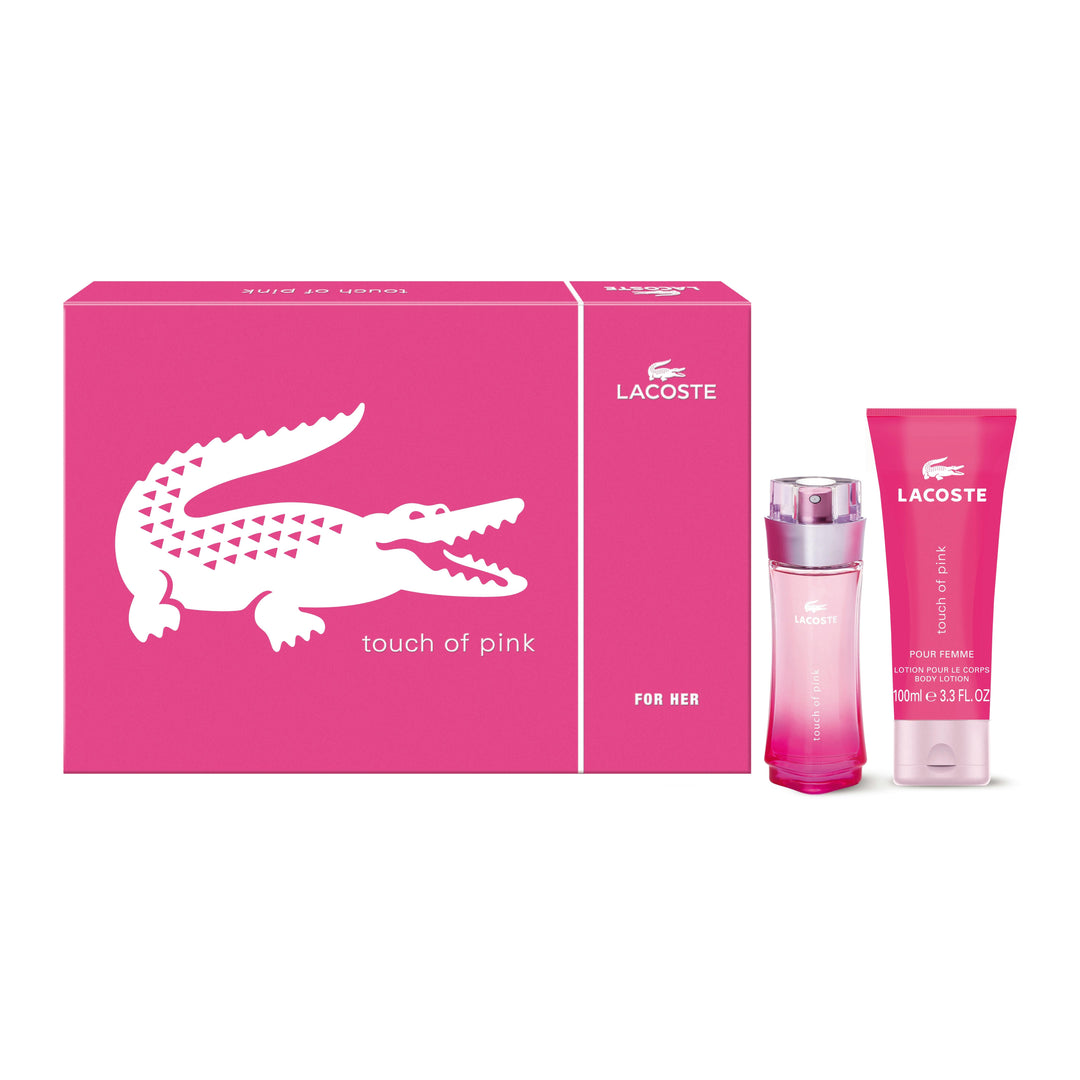 Lacoste Touch Of Pink Eau De Toilette 30ml Gift Set