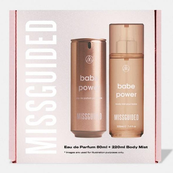 BABE POWER GIFT SET 80ML EDP + 220ML BODY MIST