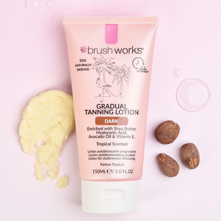 Brushworks Gradual Tanning Lotion Dark