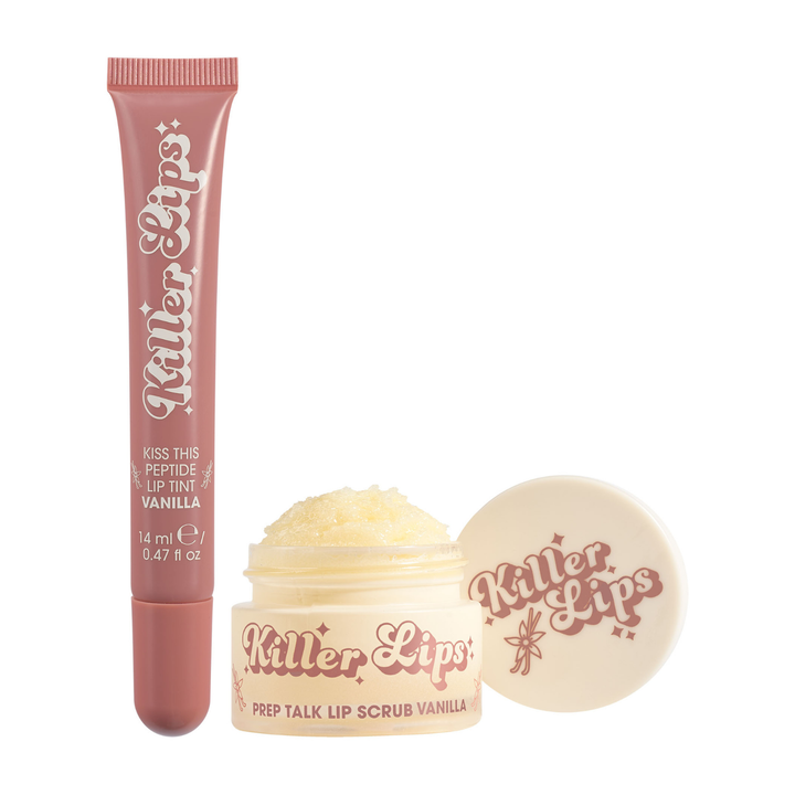 Killer Lips Prep & Peptide Rescue Set - Vanilla Sugar Kiss