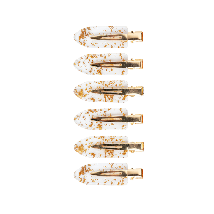 Brushworks Gold Flake No Crease Clips