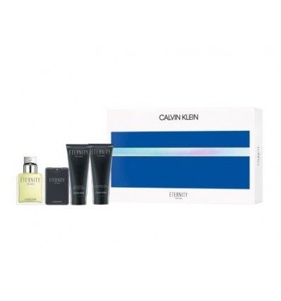 CK ETERNITY FOR MEN EDT 100ML + EDT 20ML + ASB 100ML