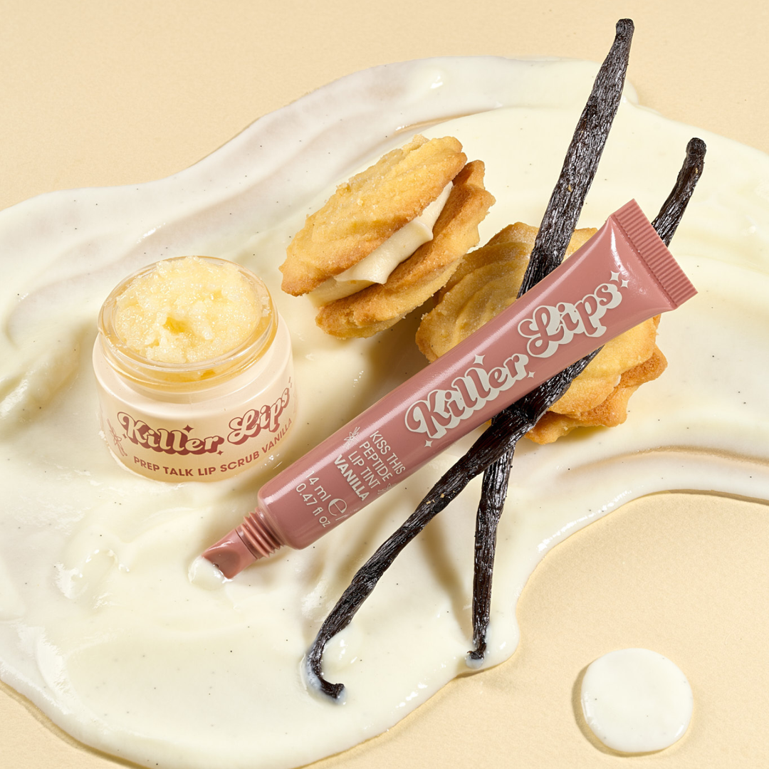 Killer Lips Prep & Peptide Rescue Set - Vanilla Sugar Kiss