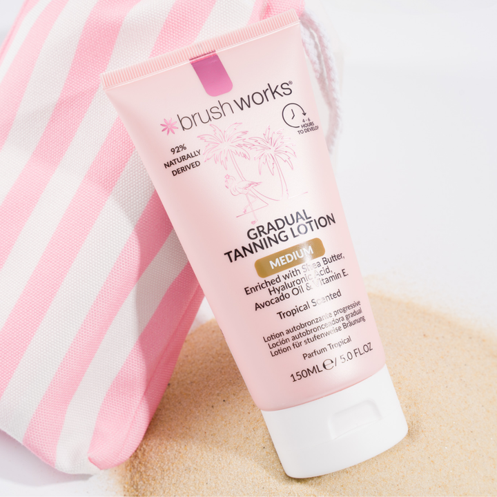 Brushworks Gradual Tanning Lotion Medium