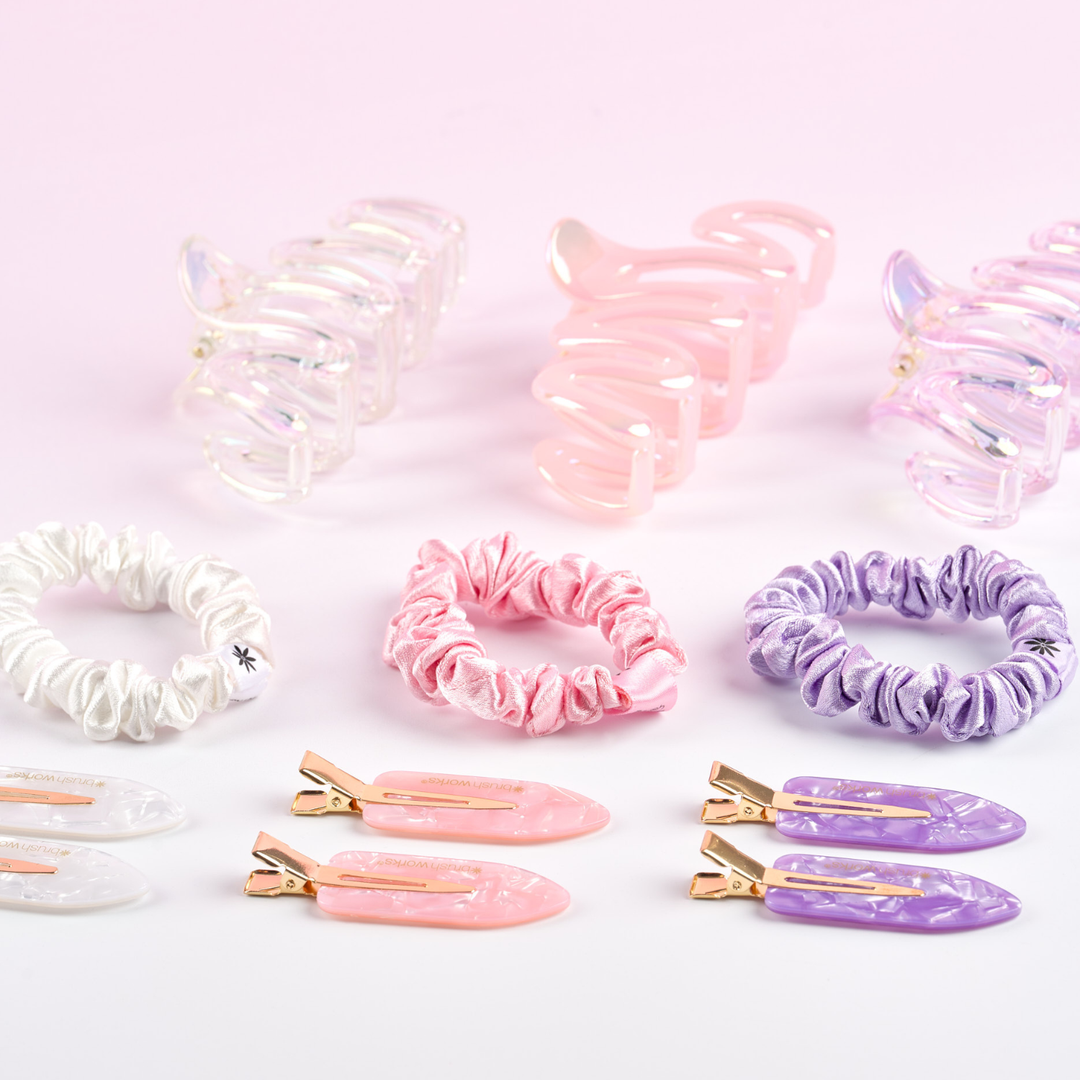 Brushworks Everyday Hair Clip & Scrunchie Set