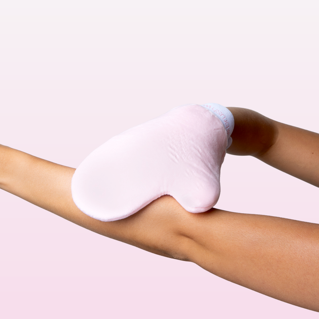 Brushworks Tan Aplicator Mitt