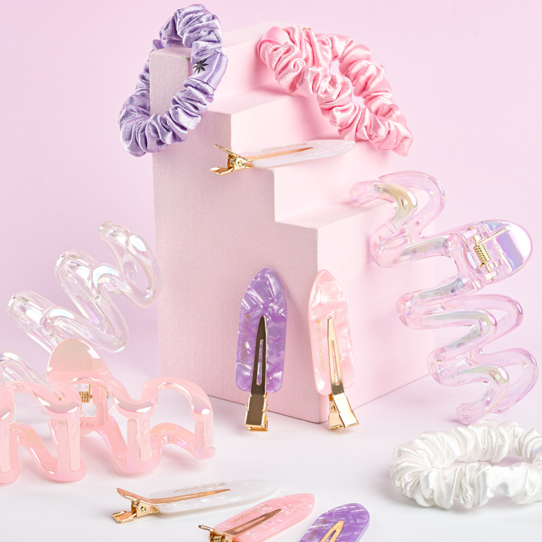 Brushworks Everyday Hair Clip & Scrunchie Set