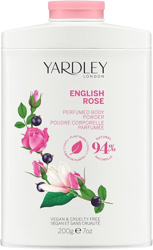 YARDLEY ENGLISH ROSE TALC 200G