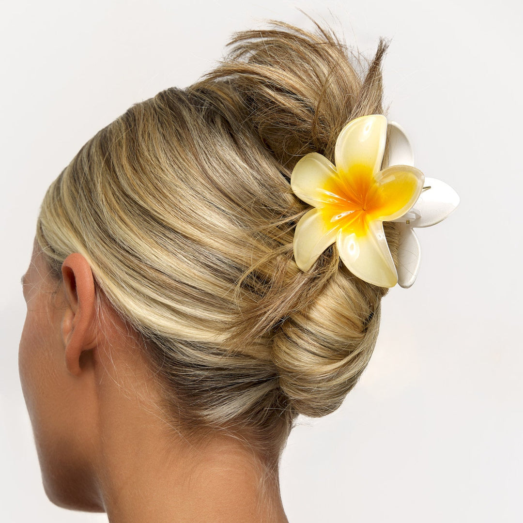 Brushworks Tropical Flower Claw Clips 3pcs