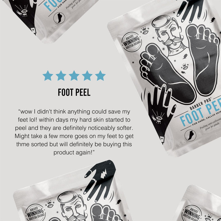 Barber Pro Foot Peel Mask