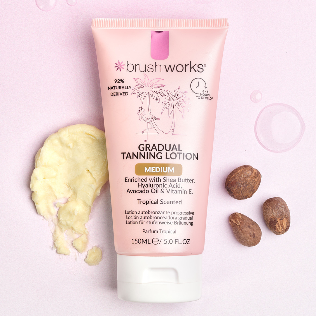 Brushworks Gradual Tanning Lotion Medium
