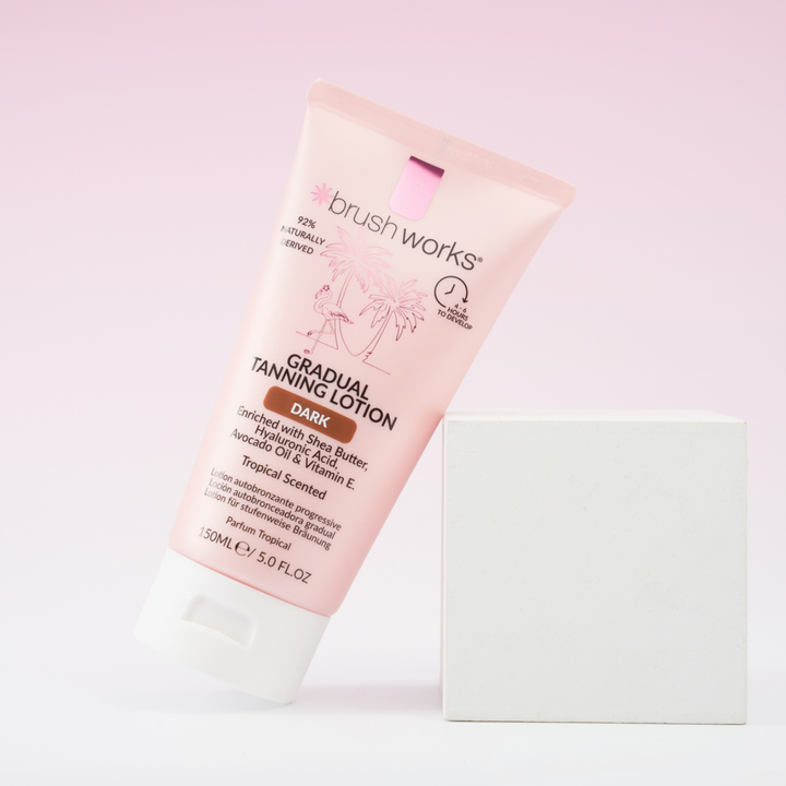 Brushworks Gradual Tanning Lotion Dark