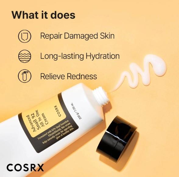 COSRX Advanced Snail 92 All-In-One Cream Tube 100g
