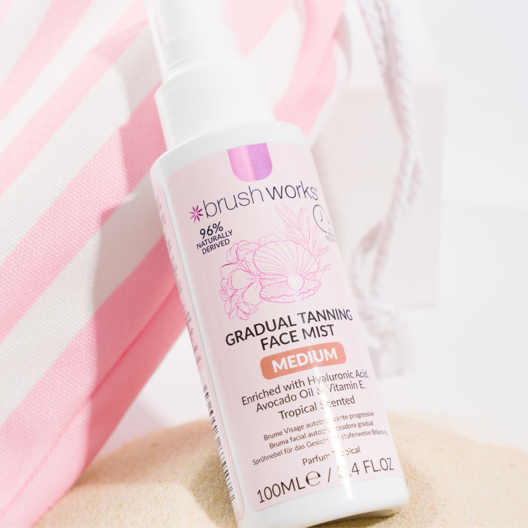 Brushworks Gradual Tanning Face Mist Medium