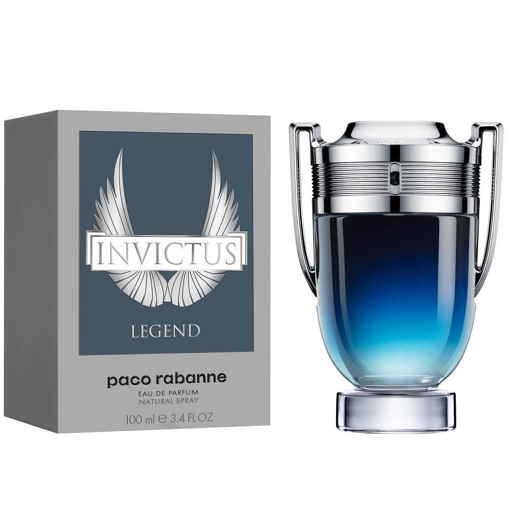 Paco Rabanne Invictus Legend Eau de Parfum 100ml – Intense Men’s Fragrance