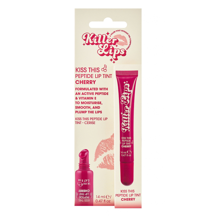 Killer Lips Kiss This Peptide Lip Tint - Cherry