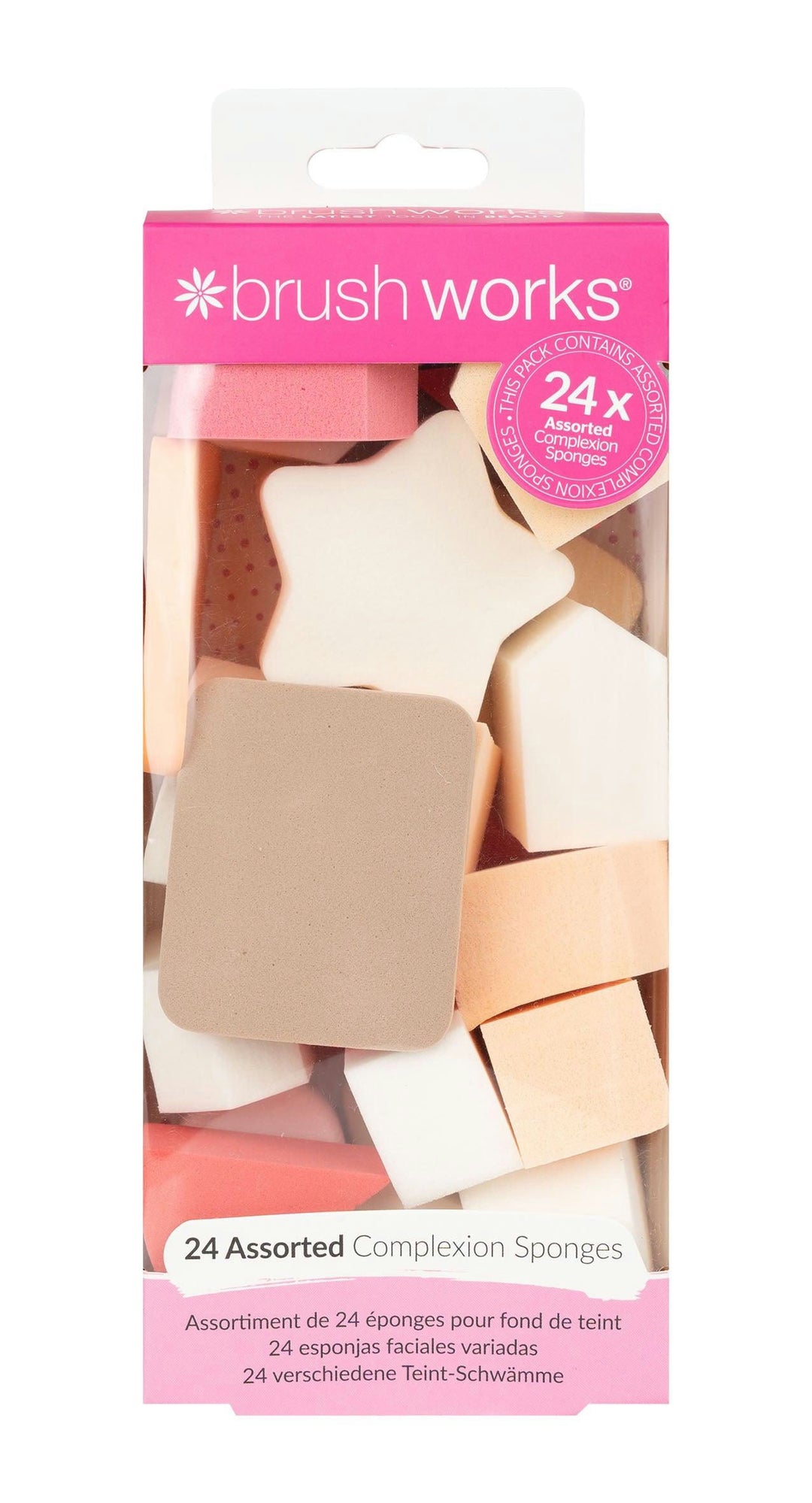 Brushworks Assorted Makeup Sponges