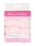 Brushworks Microfibre Wrist Wash Bands - 2 Pack