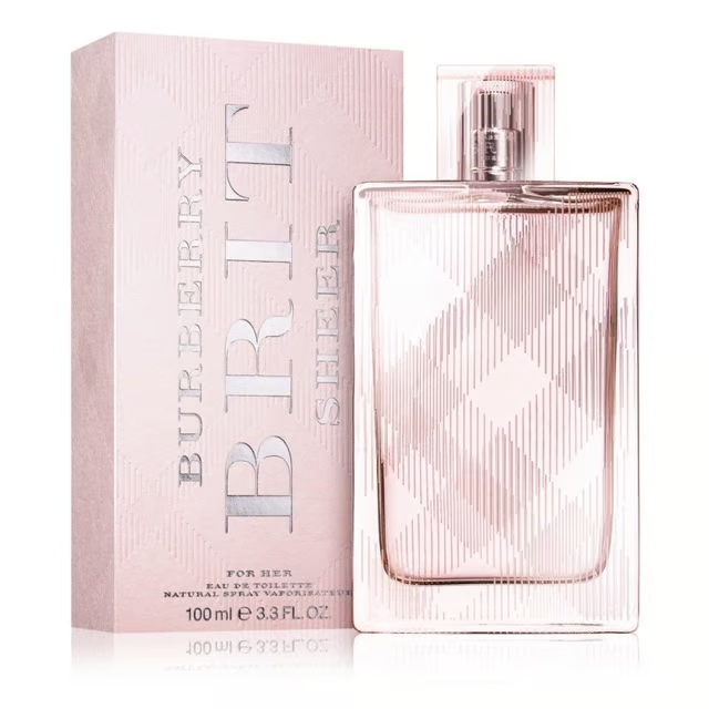 Burberry Brit Sheer Eau De Toilette 100ml Spray