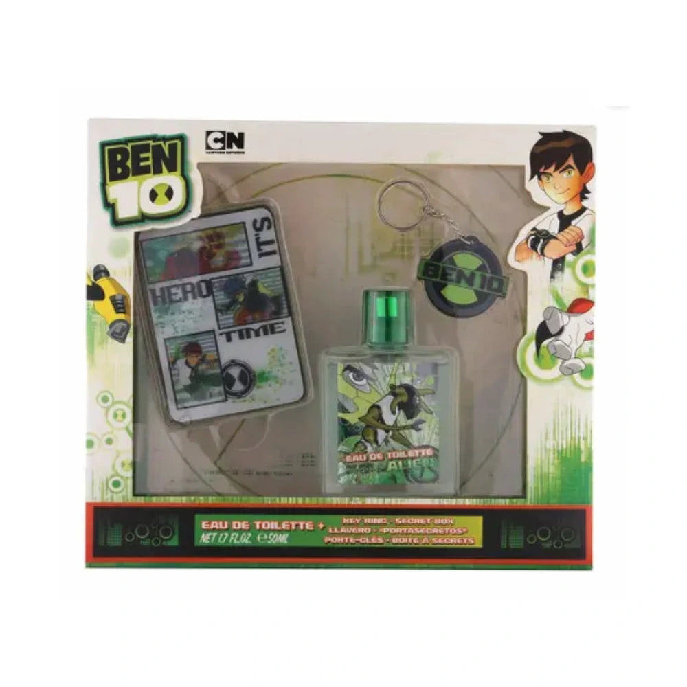 Ben 10 Eau de Toilette 50ml + Wallet Gift Set – Fresh, Fun & Perfect for Kids | Best Price UK