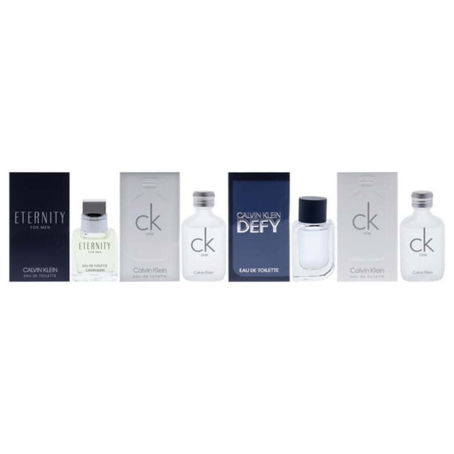 Calvin Klein Mens 4pc Mini Gift Set