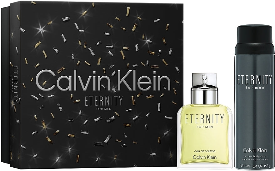 ETERNITY MEN EDT 100ML SPR + 150ML DEO STICK