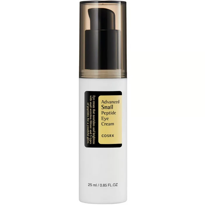 Cosrx Advanced Snail Peptide Eye Cream bottle on a white background