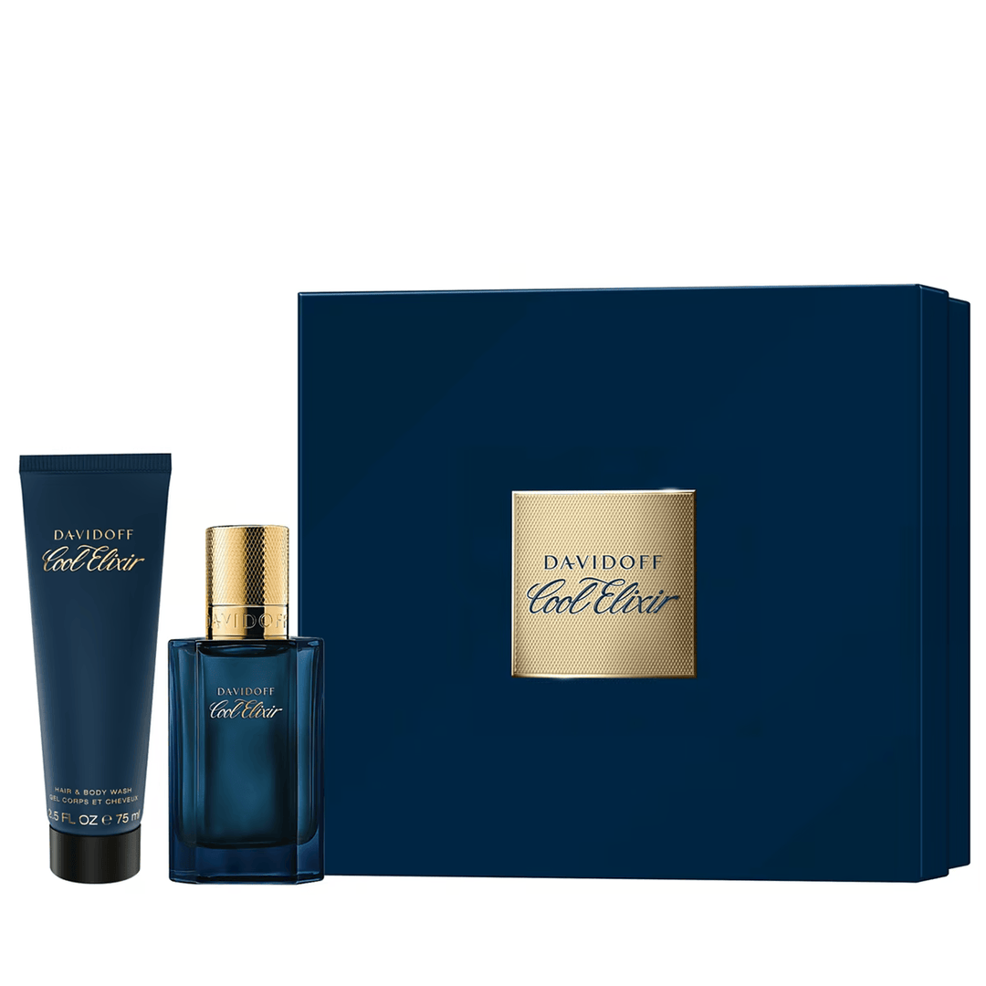 Davidoff Cool Elixir Intense Eau De Parfum 50ml Gift Set
